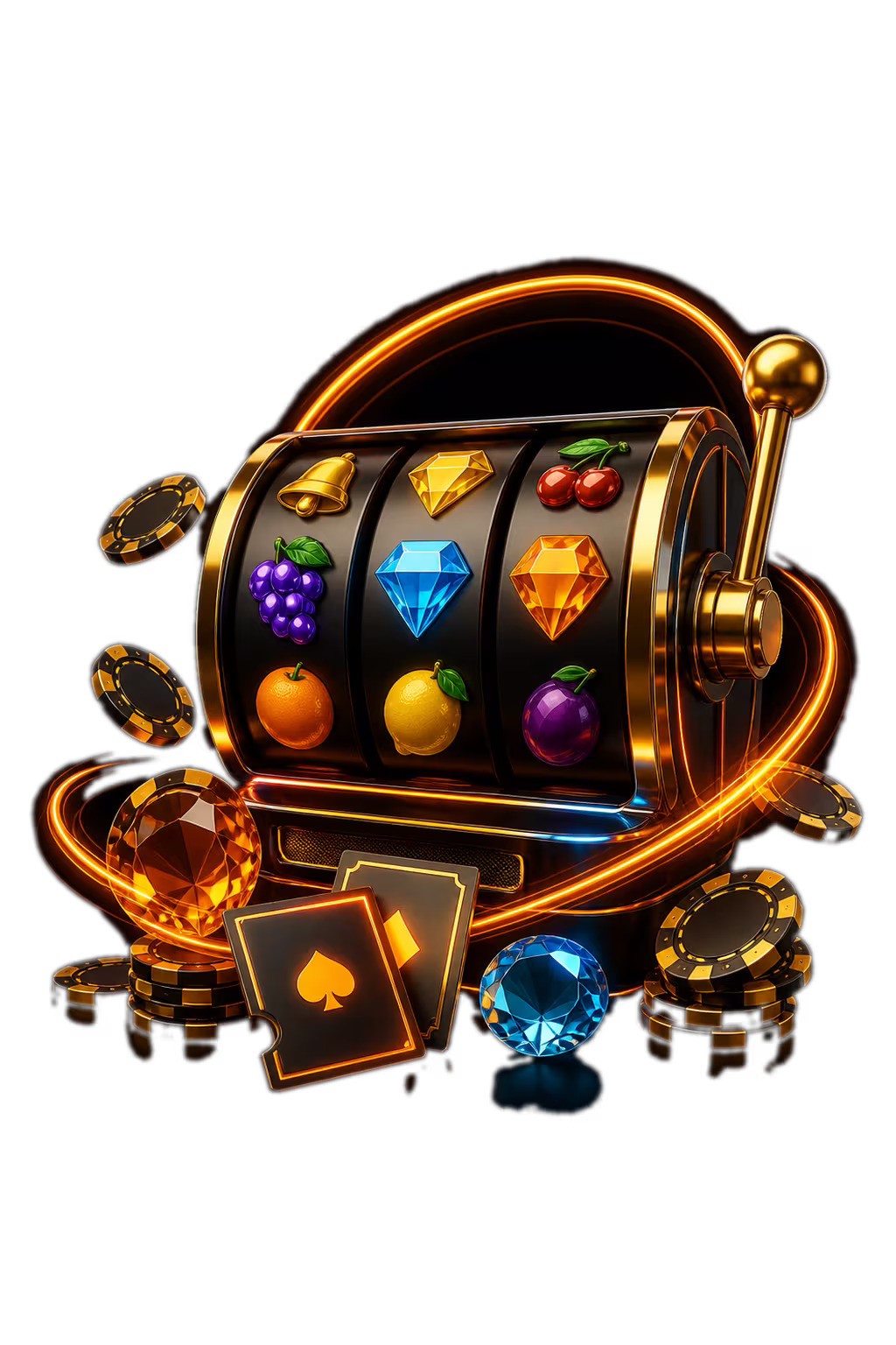 Machine à sous Goldrun Casino avec pièces et rouleaux